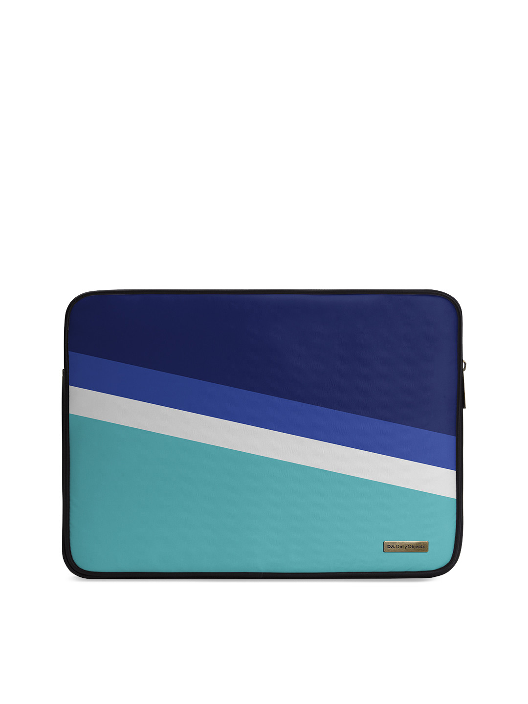 

DailyObjects Unisex Blue & Sea Green Colourblocked Laptop Sleeve