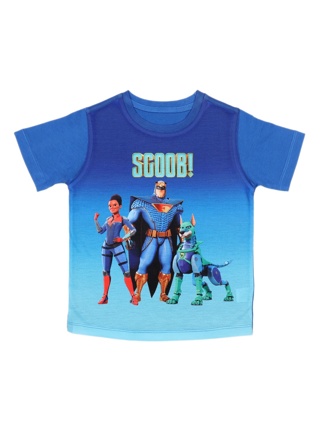 

Scooby-Doo Boys Blue Printed Round Neck T-shirt