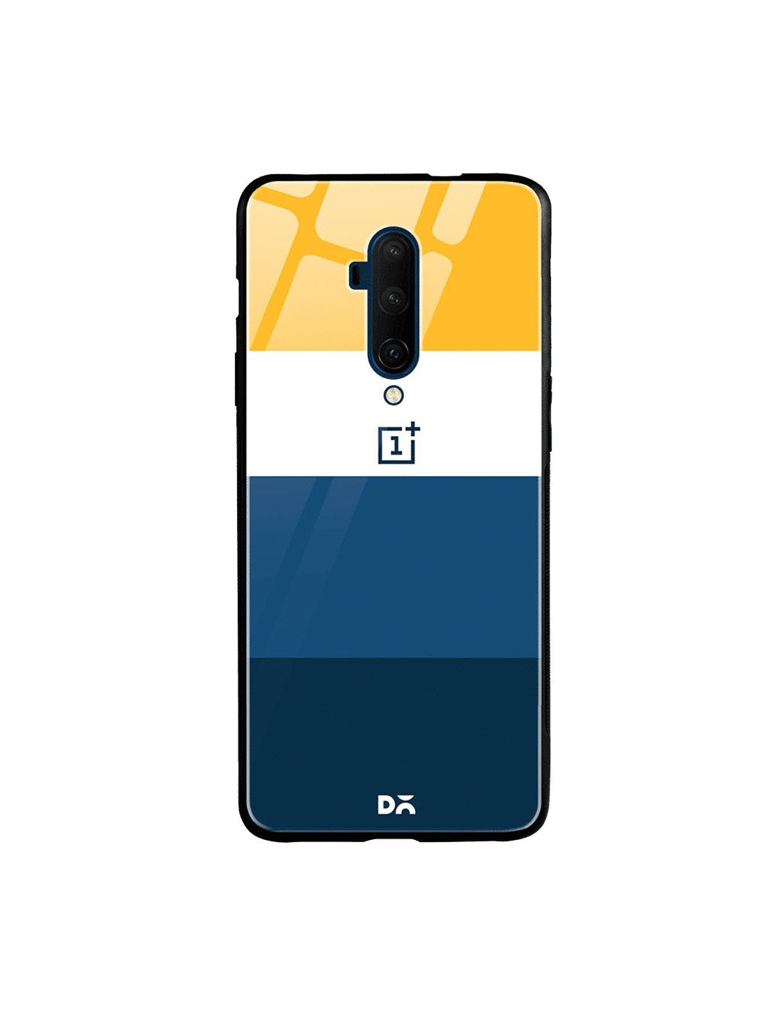 

DailyObjects Blue & Yellow Sunrise Quad OnePlus 7T Pro Glass Case