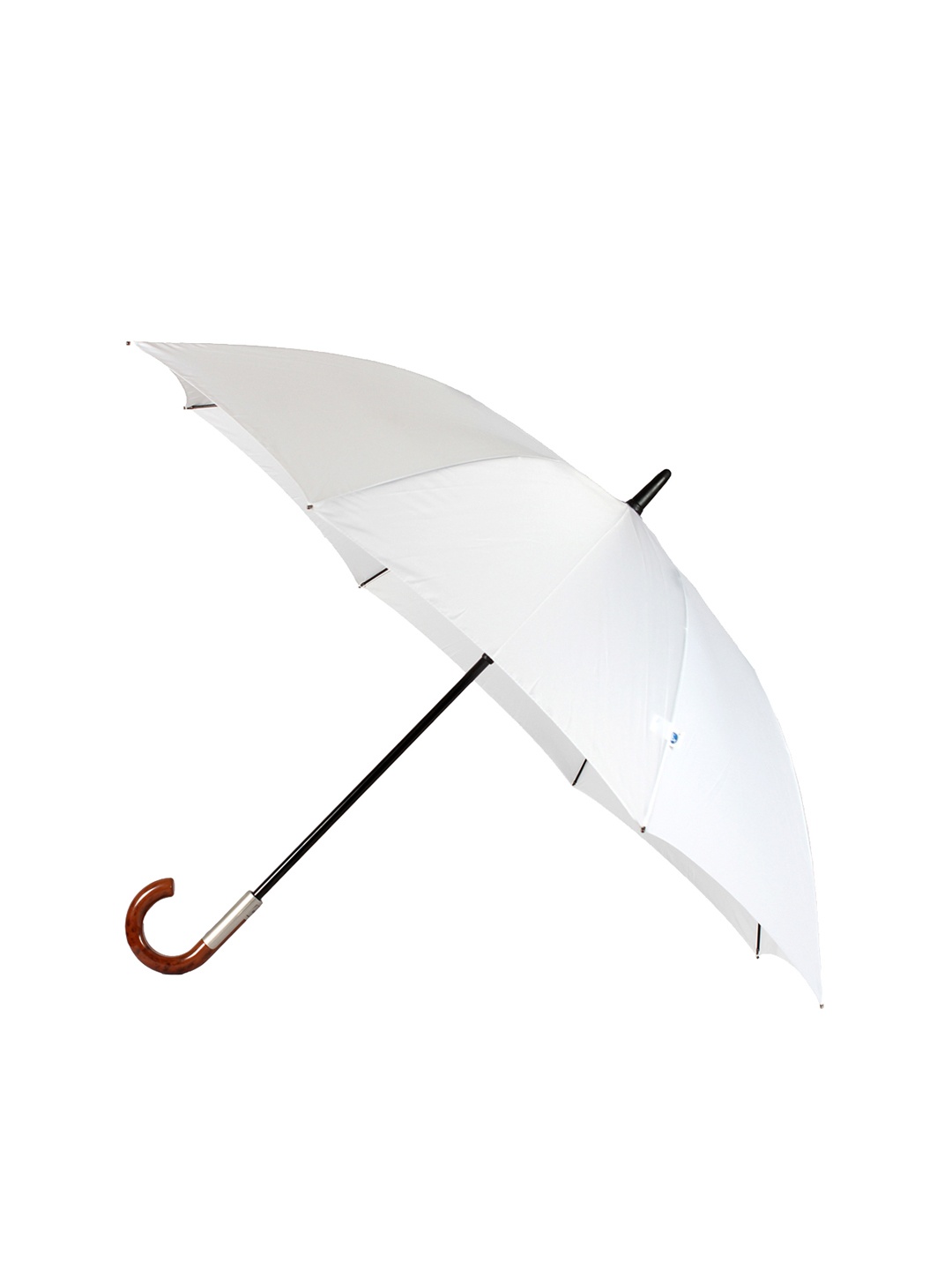 

Johns Unisex White Solid Umbrella