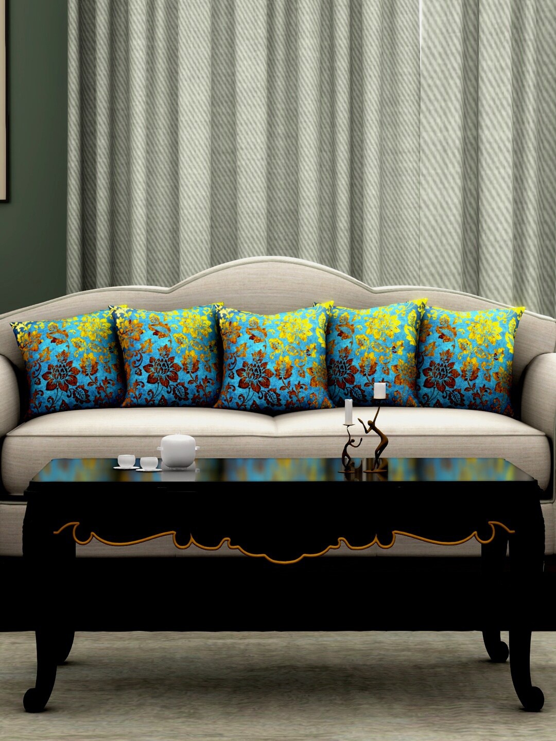 

BIANCA Unisex Blue Floral
