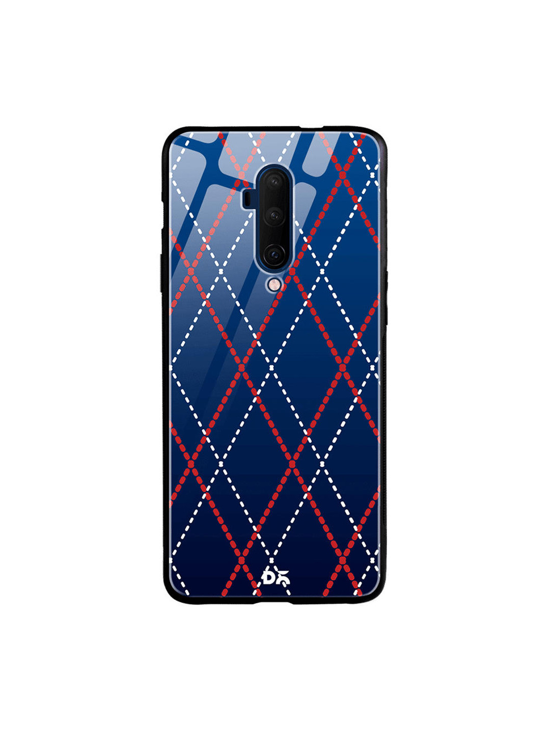 

DailyObjects Blue & White Nightfall Diamond Rope OnePlus 7T Pro Glass Case