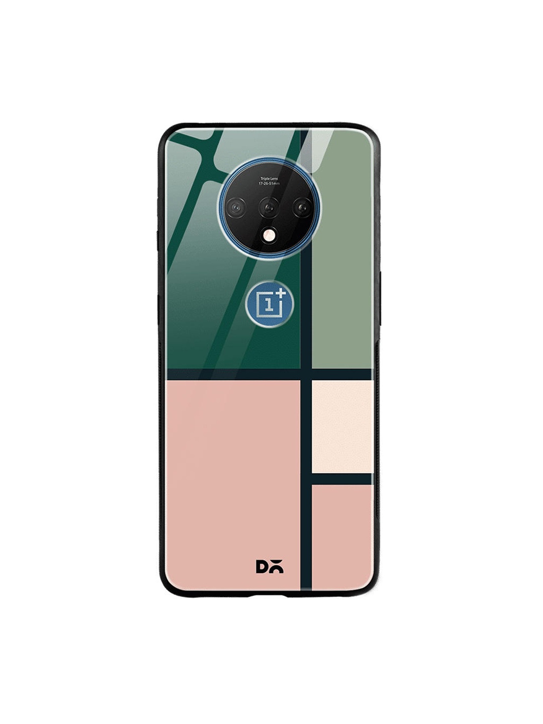

DailyObjects Green & Beige Window OnePlus 7T Glass Cover