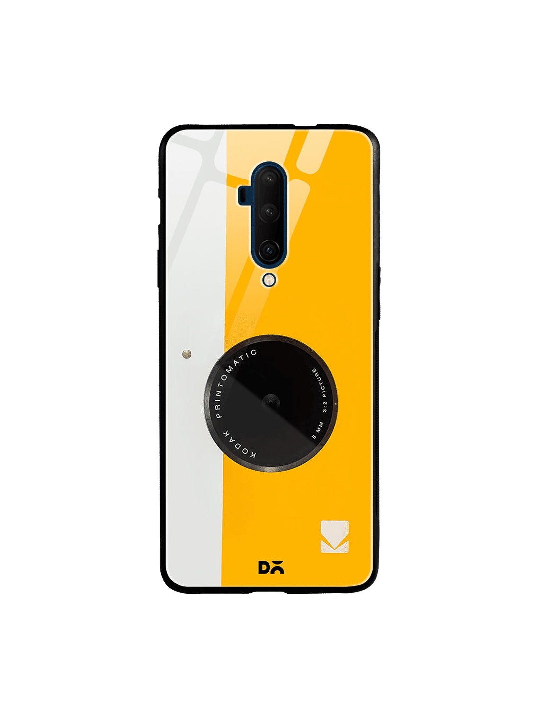 

DailyObjects Yellow & Grey Kodak OnePlus 7T Pro Glass Case
