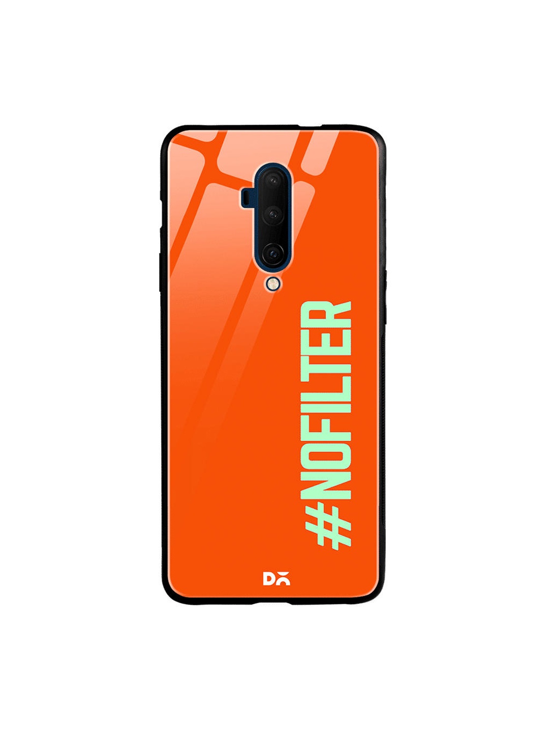 

DailyObjects Orange & Fluorescent Green No Filter OnePlus 7T Pro Glass Case