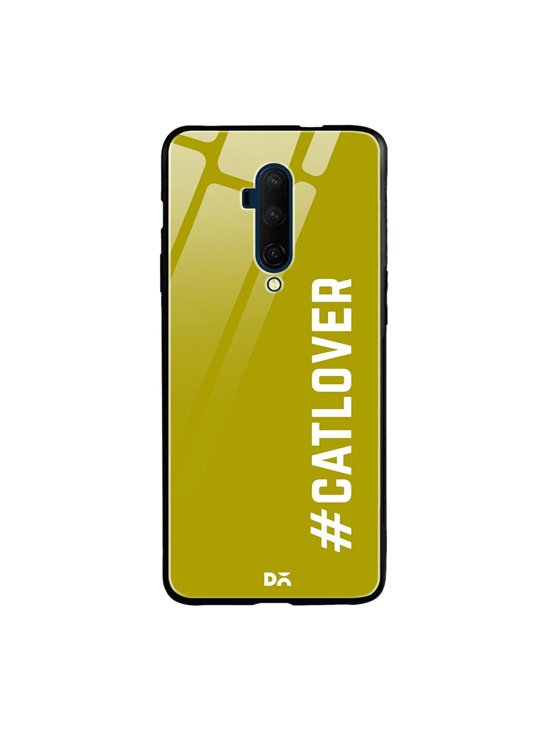 

DailyObjects Green & White Cat Lover OnePlus 7 Pro Glass Case