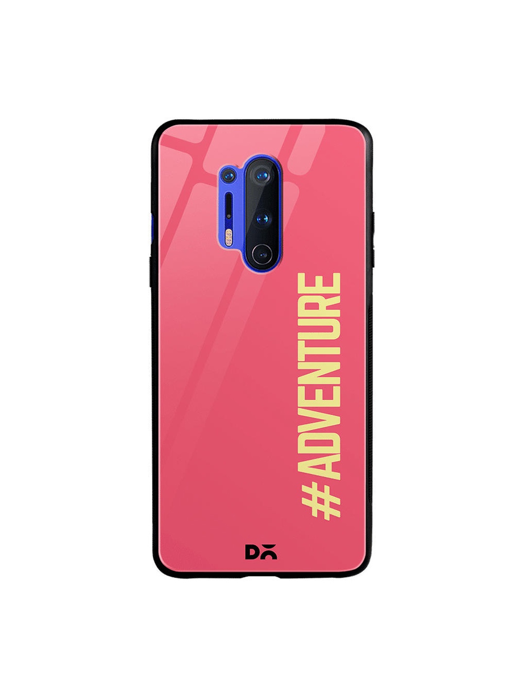

DailyObjects Pink & Yellow Adventurous OnePlus 8 Pro Glass Case