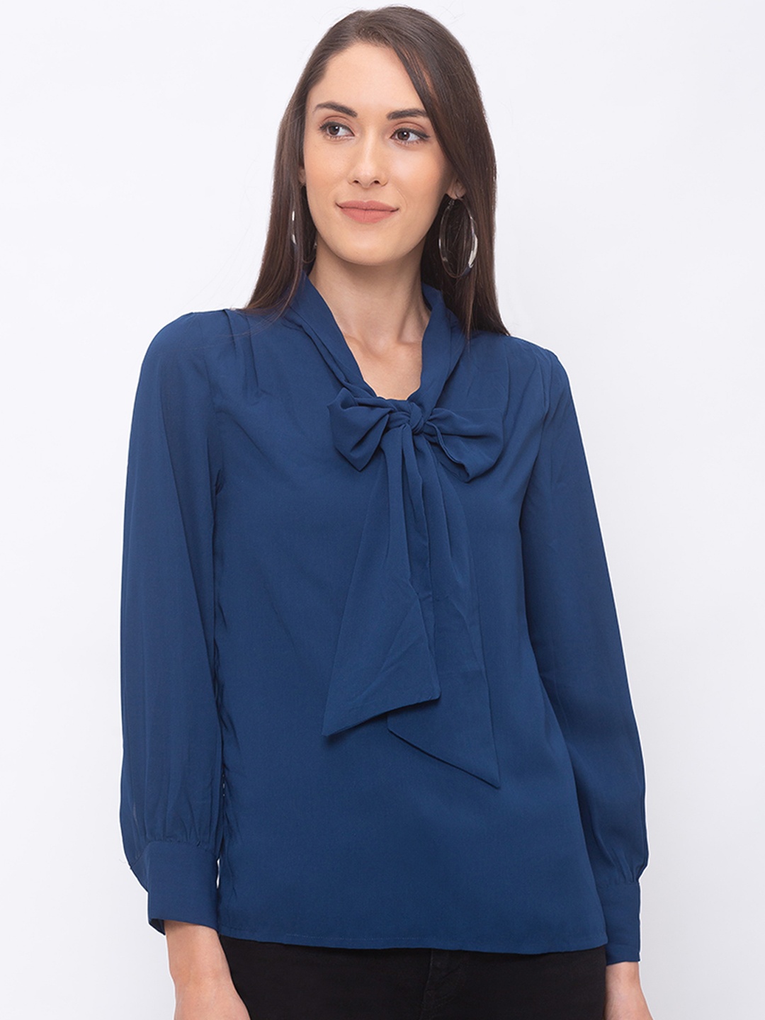 

Globus Women Blue Solid Top