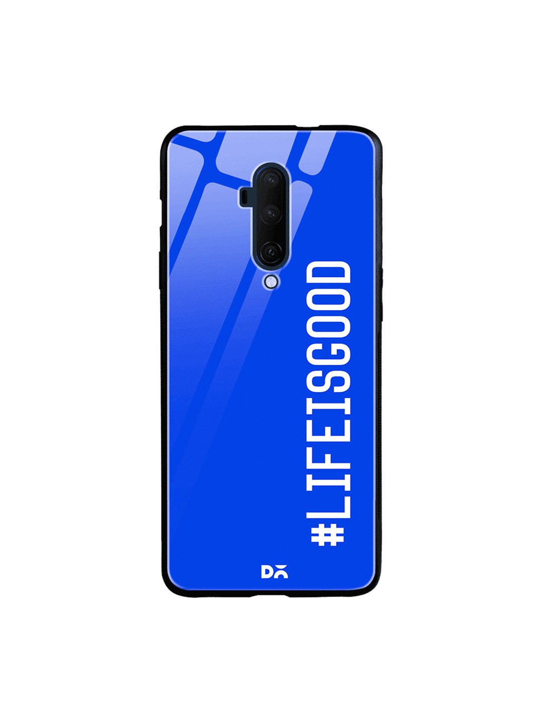 

DailyObjects Blue & White Life Is Good OnePlus 7 Pro Glass Case