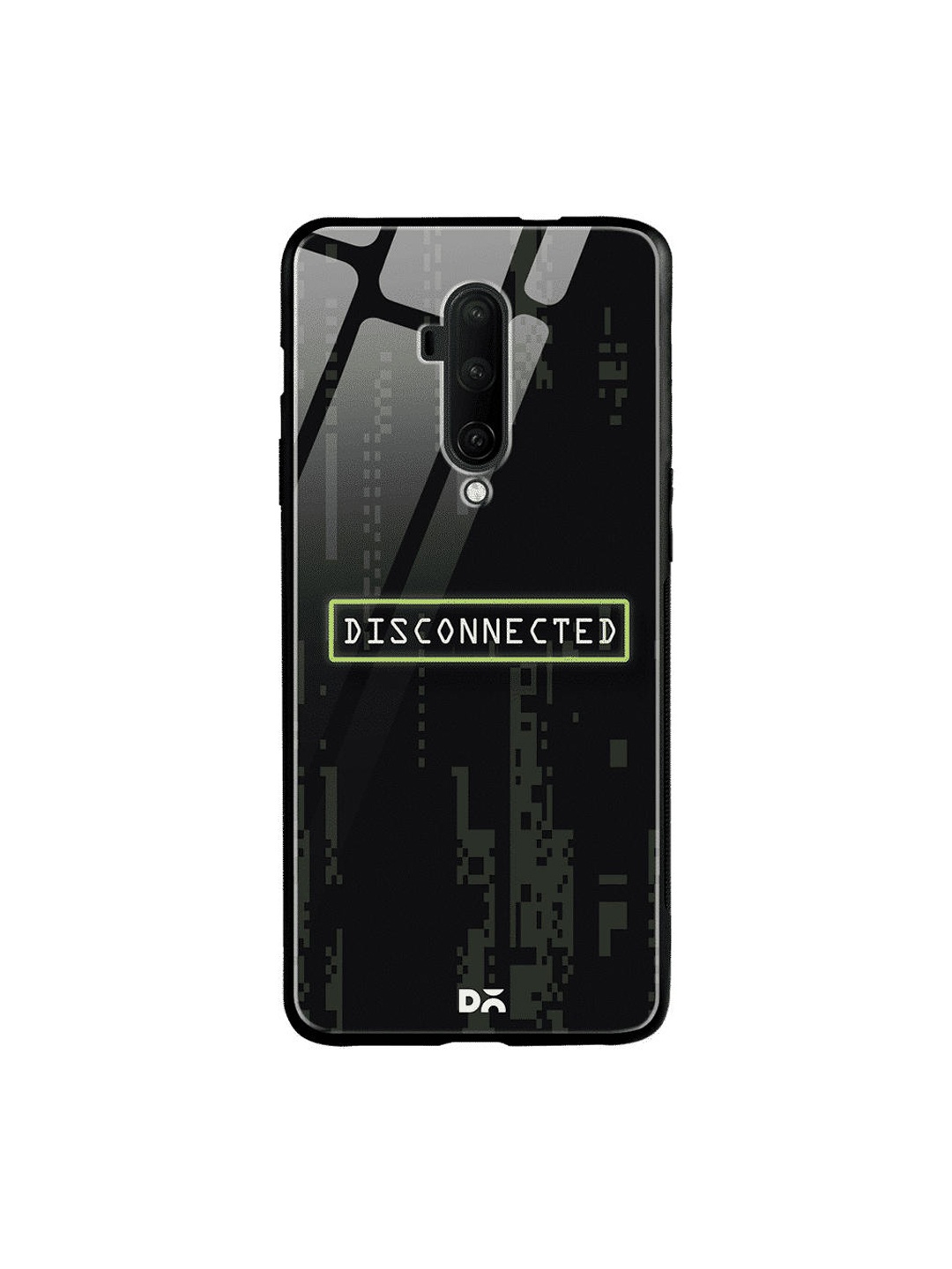 

DailyObjects Black & White Disconnected OnePlus 7 Pro Glass Cover