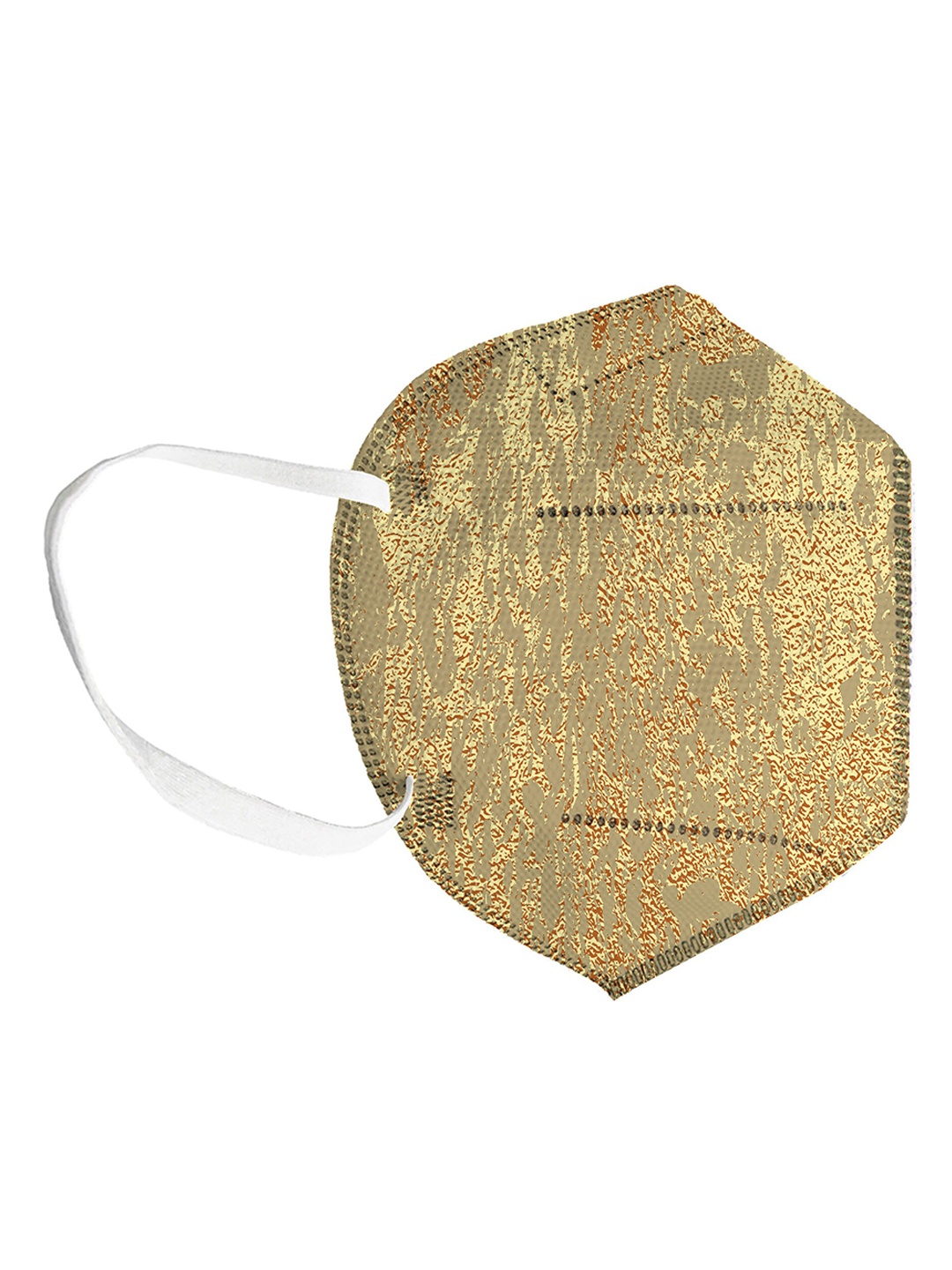 

Status Unisex Printed 4-Ply Reusable Anti Pollution Certified N95 Mask, Yellow