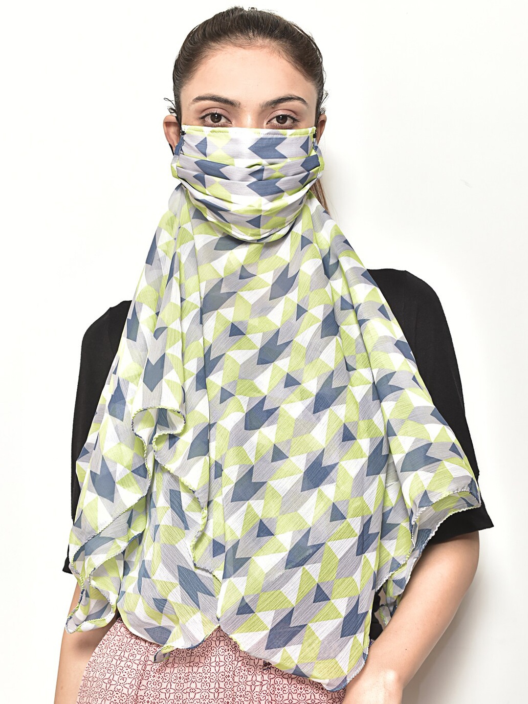 

Swayam Women 3-Ply Reusable Outdoor Protective Scarf Mask, Multi