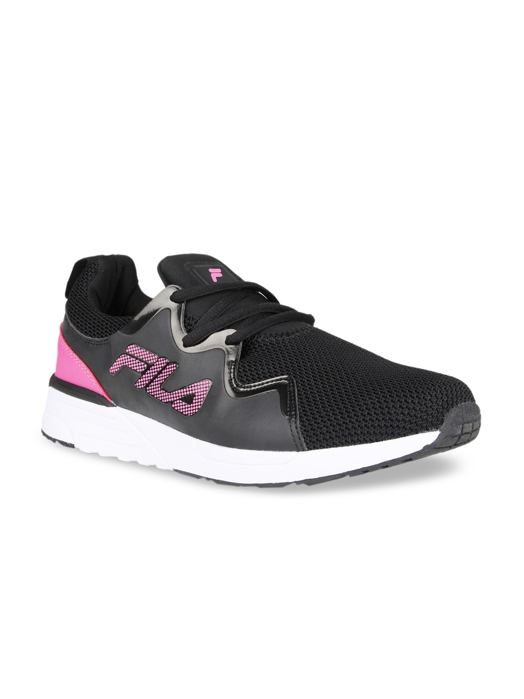 

FILA Women Black & Pink ODANO Sneakers