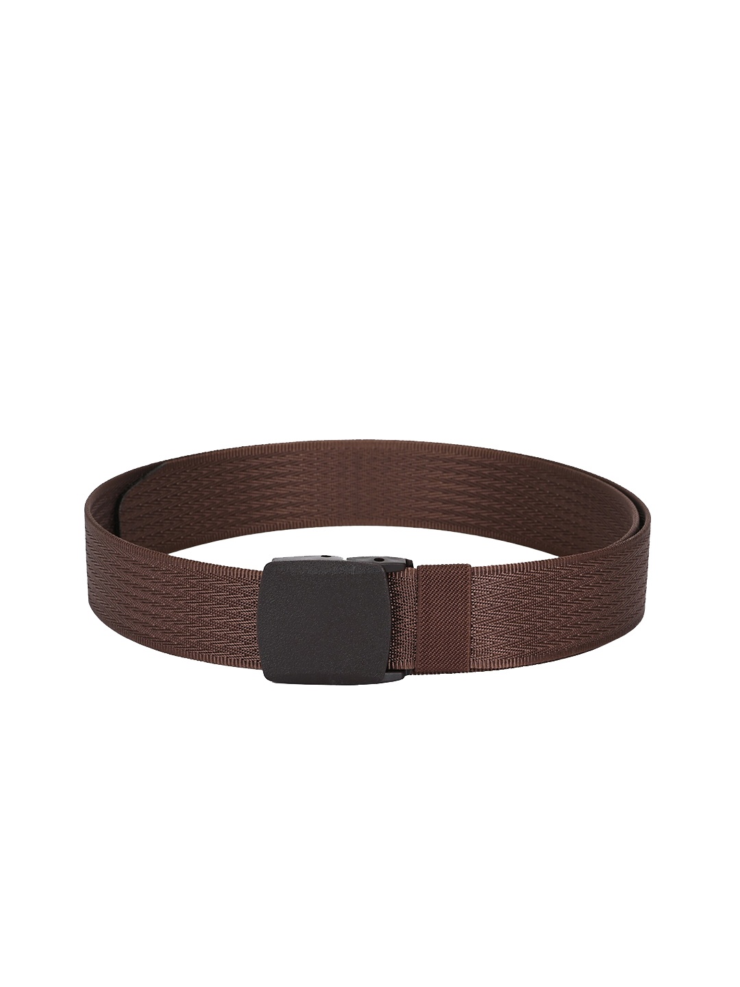 

Calvadoss Women Brown Woven Design Belt