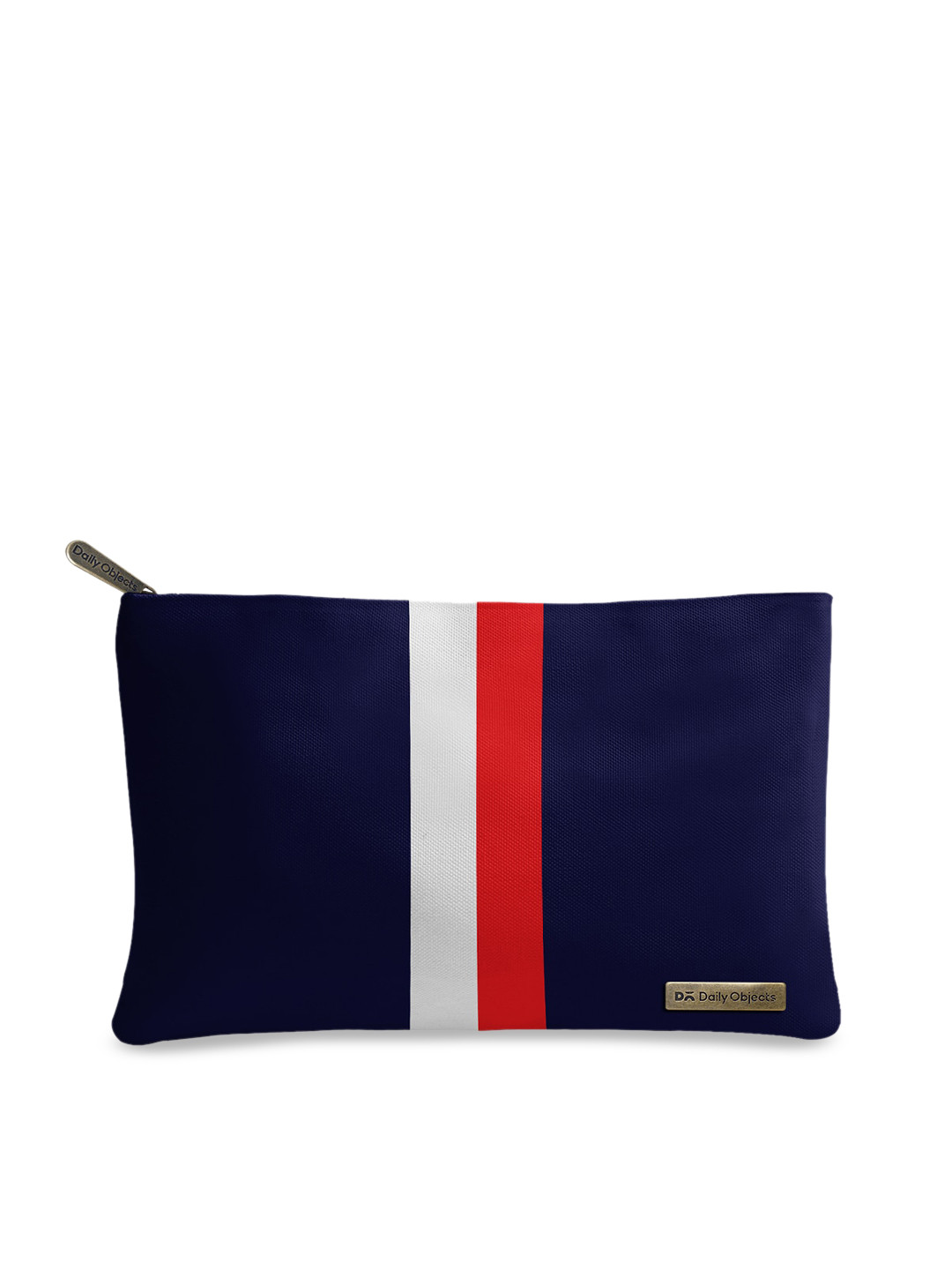 

DailyObjects Women Navy Blue & White Colorblocked Travel Pouch