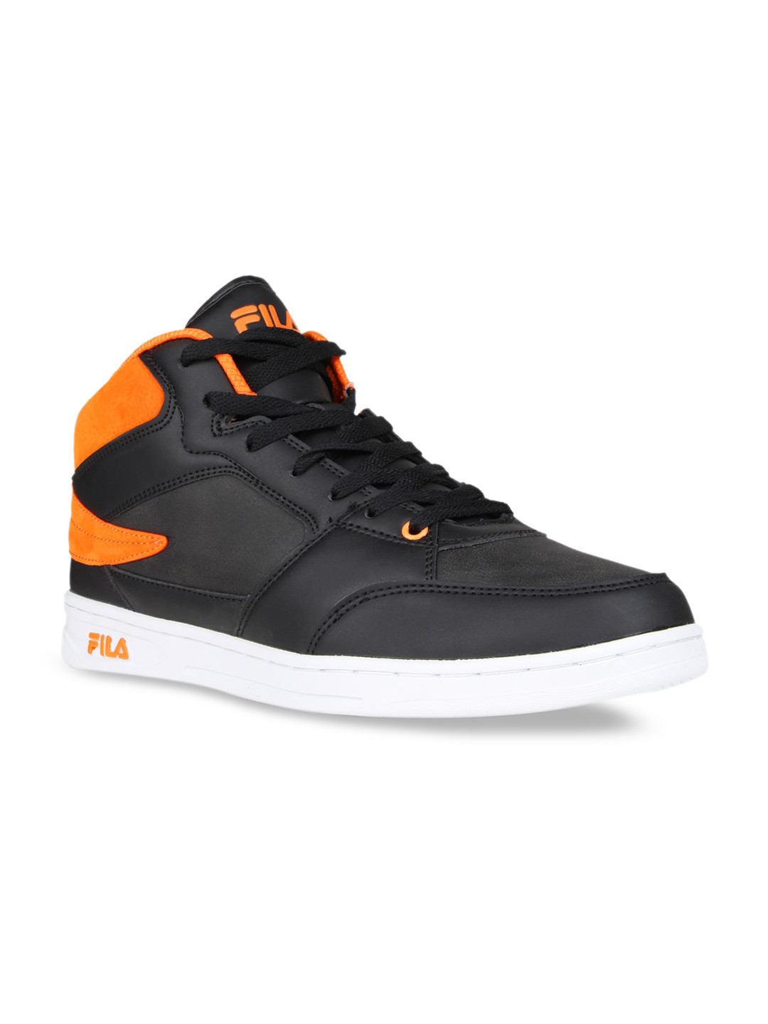 

FILA Men Black And Orange RICK Sneakers