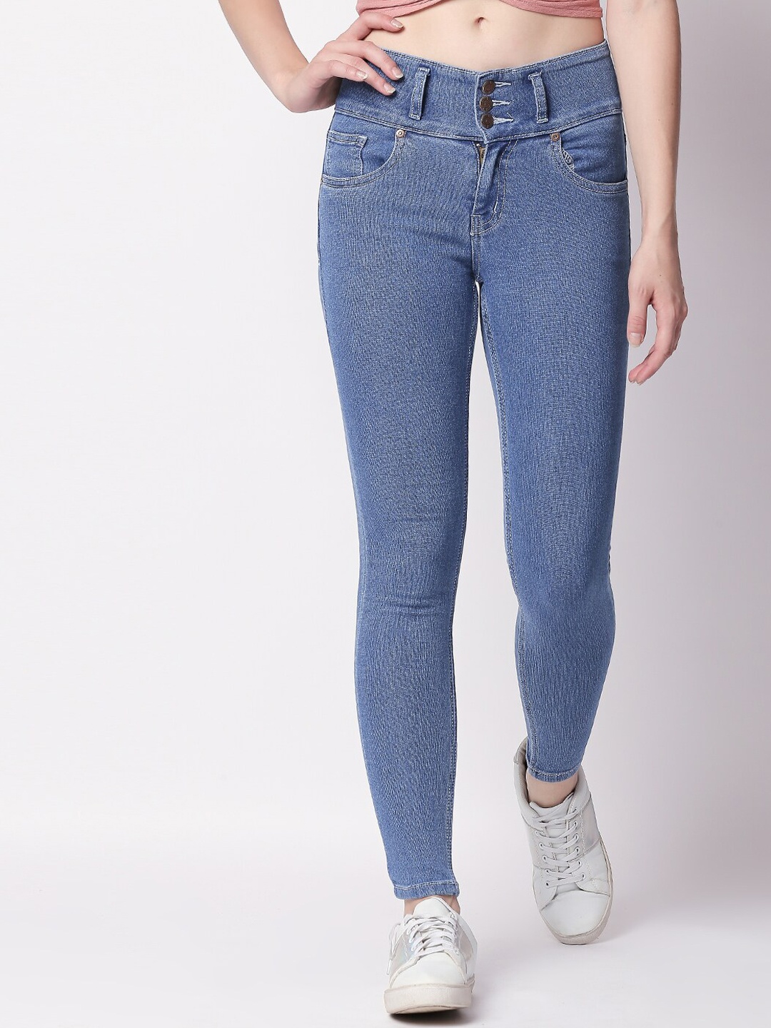 

High Star Women Blue Slim Fit Jeans