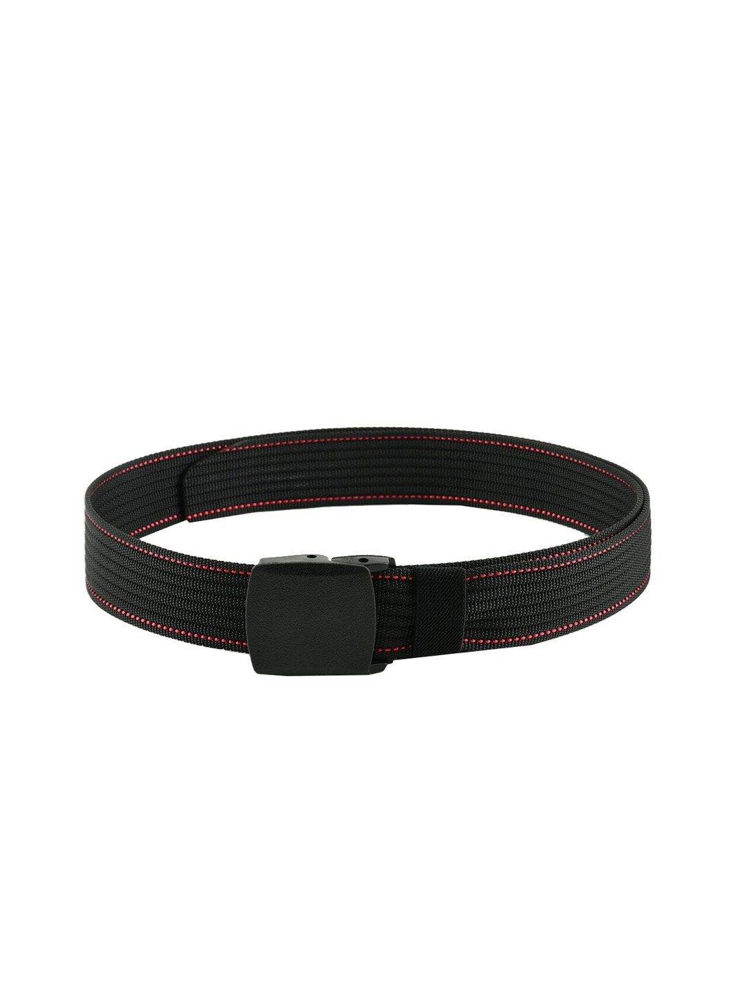 

WINSOME DEAL Men Black Solid Belt