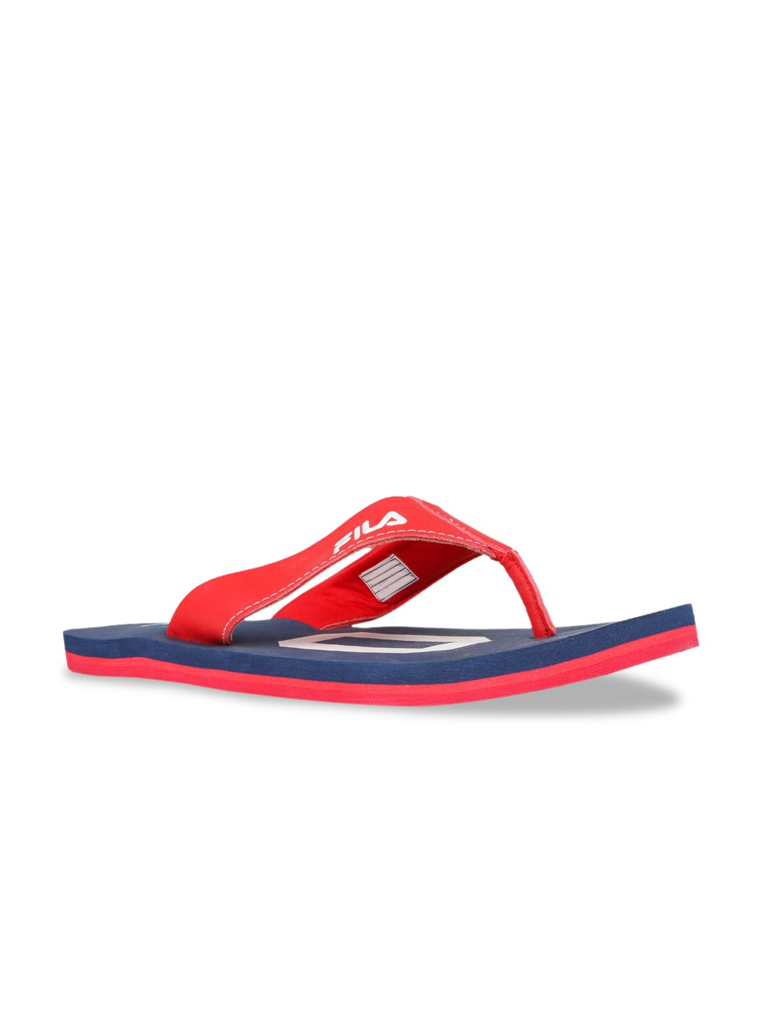 

FILA Men Blue & Red Printed TURAN Thong Flip-Flops