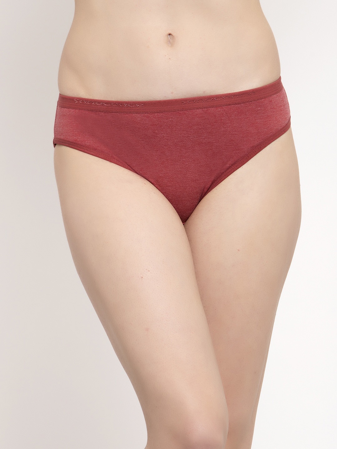 

Innocence Women Maroon Solid Hipster Briefs BBAPLIN90218