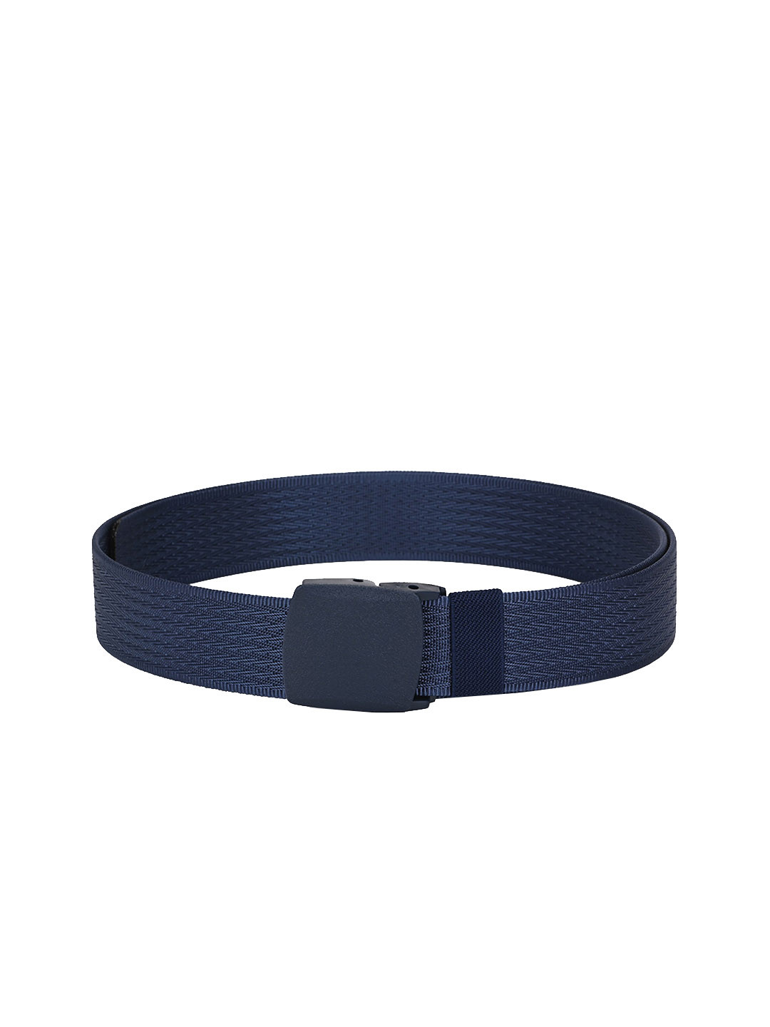 

Calvadoss Women Navy Blue Woven Design Belt