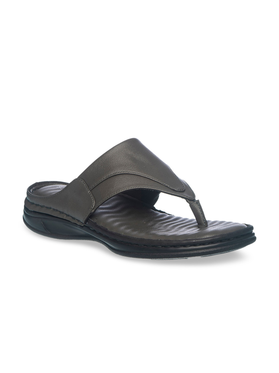 

Khadims Men Grey Comfort Sandals