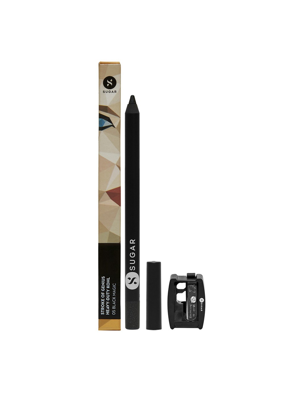 

SUGAR Black Stroke Of Genius Heavy-Duty Kohl 05 Black Magic 1.2 g worth 499