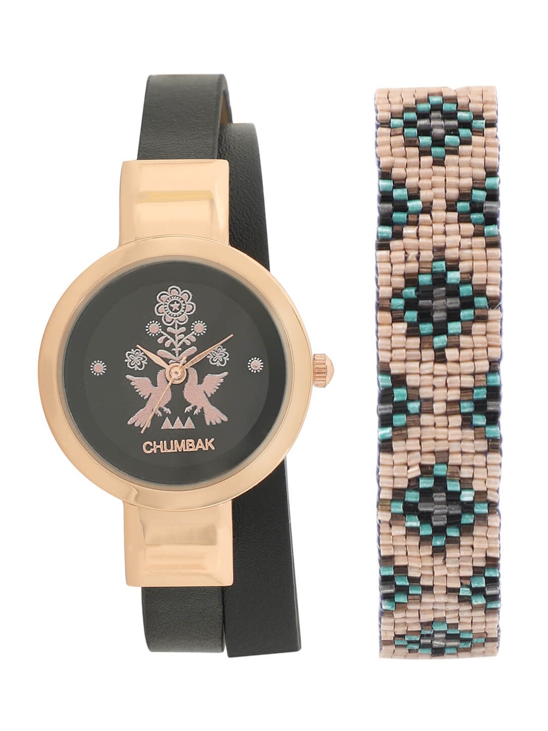 

Chumbak Women Black Analogue Watch 8907605091841