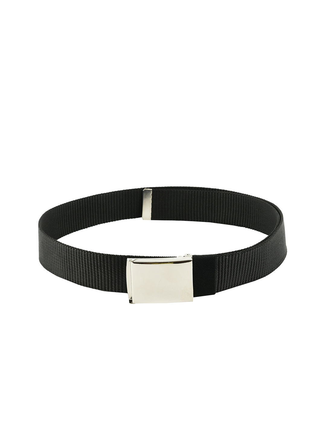 

WINSOME DEAL Men Black Textured Belt