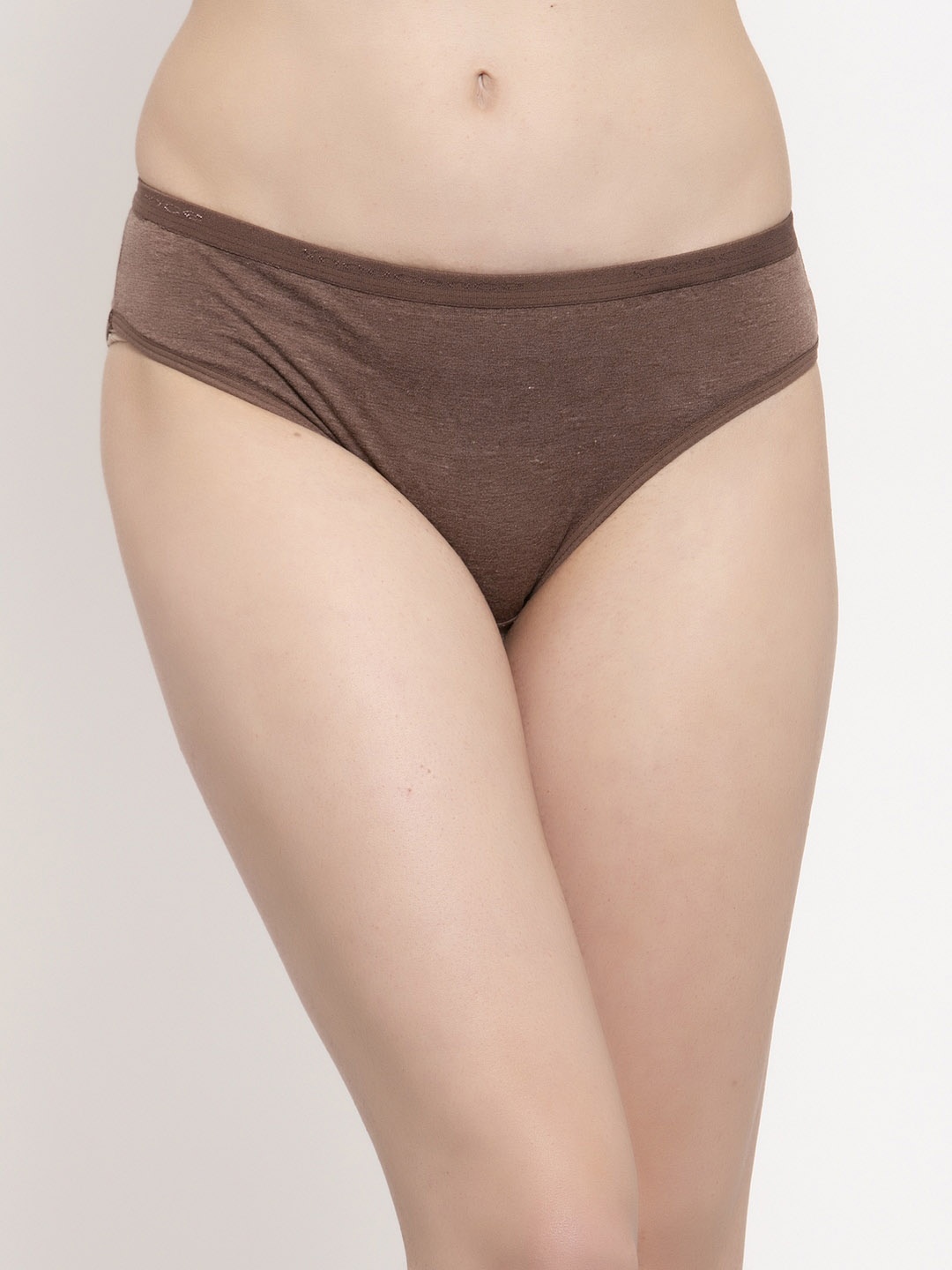 

Innocence Women Brown Solid Hipster Briefs BBAPLIN90220