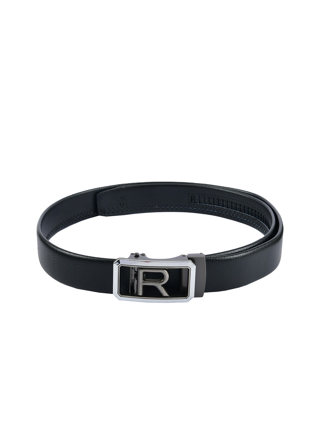 

WINSOME DEAL Men Black Solid Belt