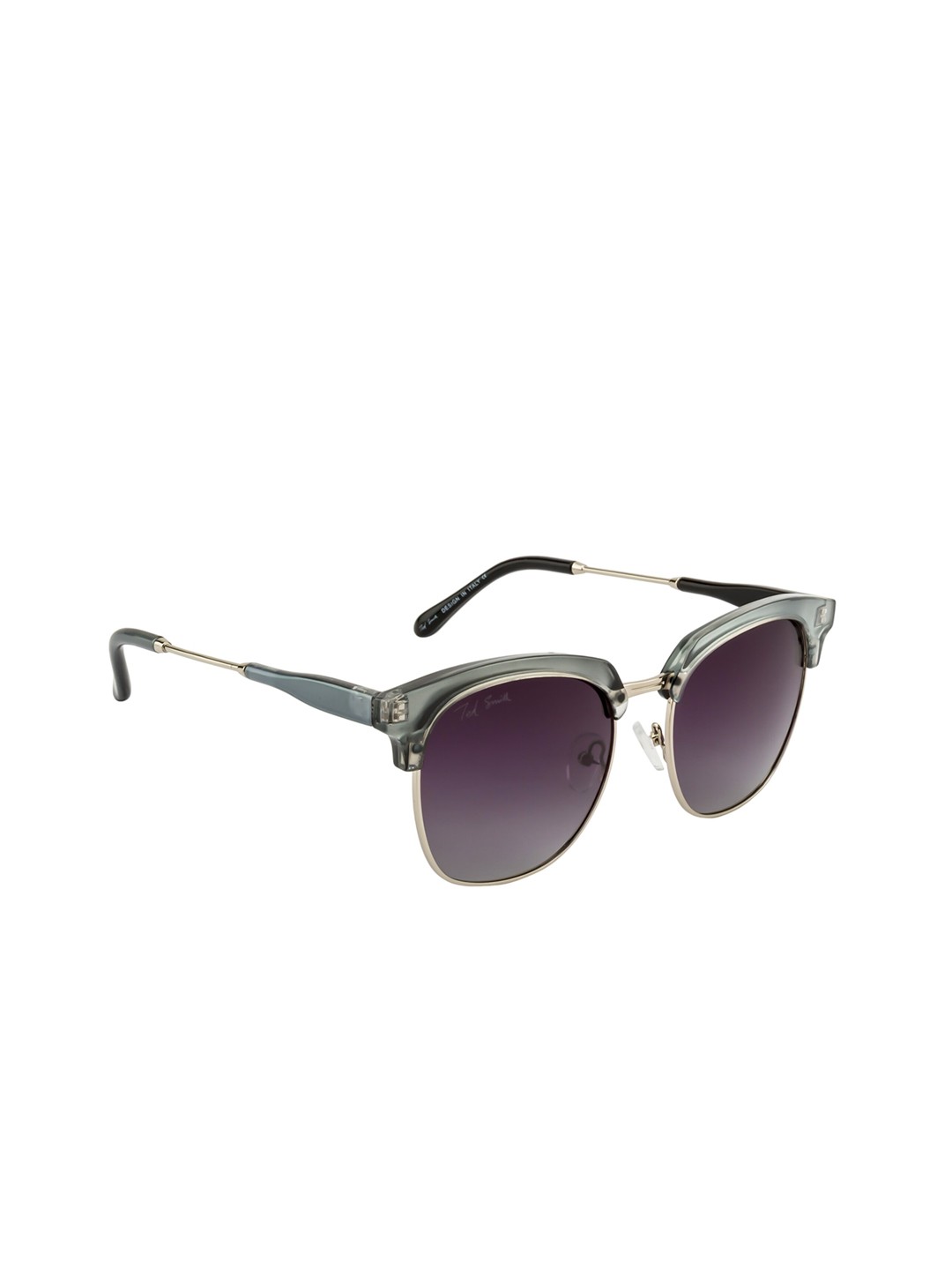 

Ted Smith Women Polarised & UV Protected Lens Browline Sunglasses TS-NC-9919, Purple