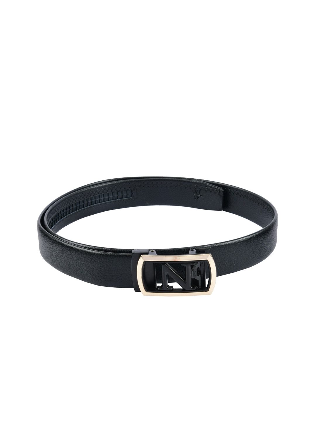 

WINSOME DEAL Men Black Solid Belt