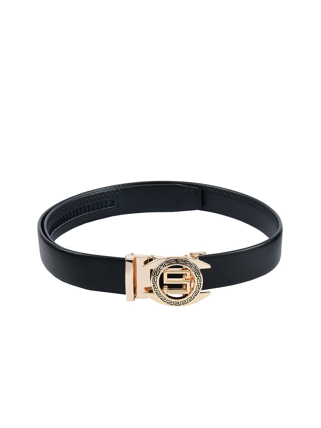 

WINSOME DEAL Men Black Solid Belt