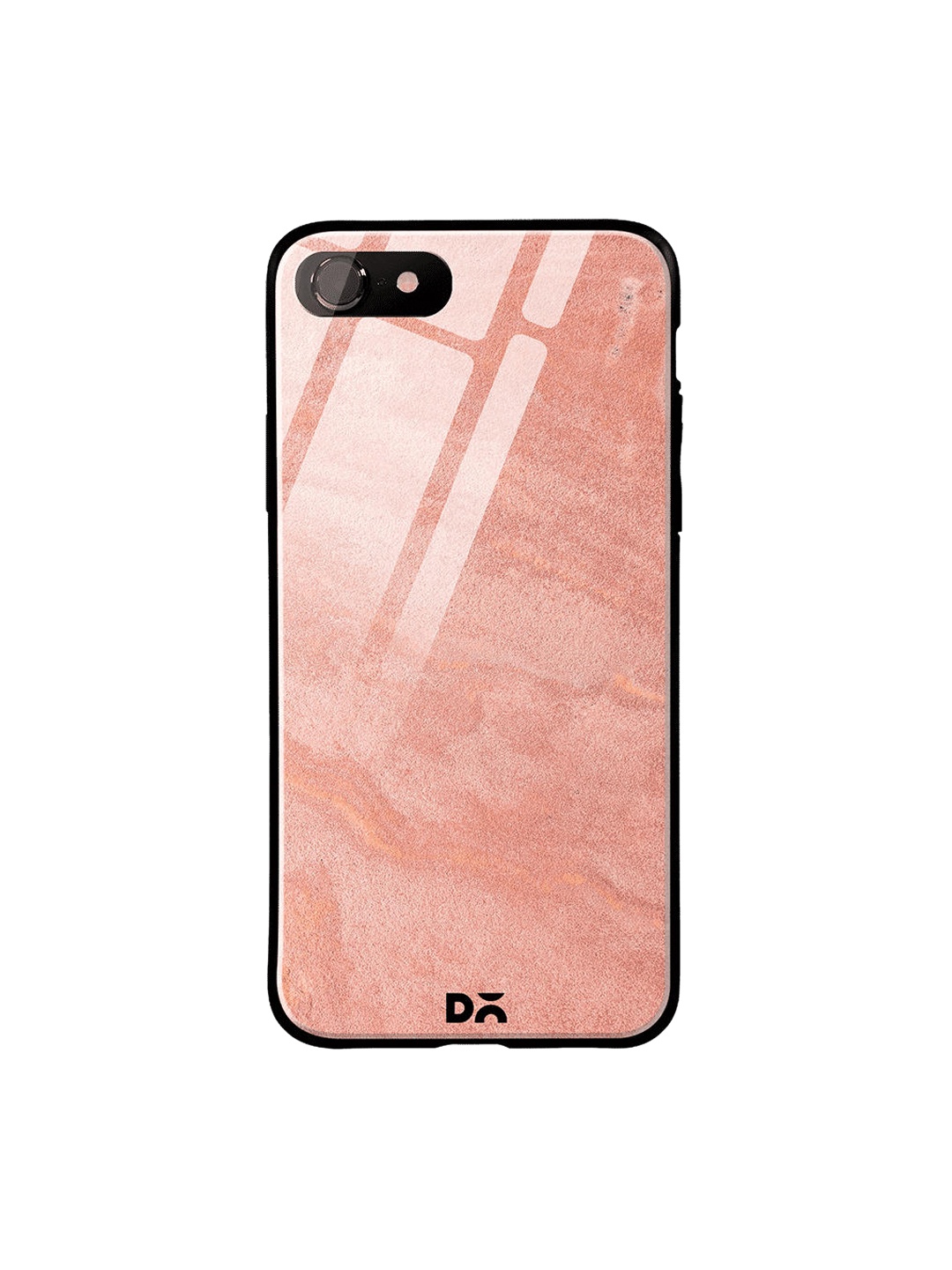 

DailyObjects Pink Marble Sand iPhone 8 Glass Case