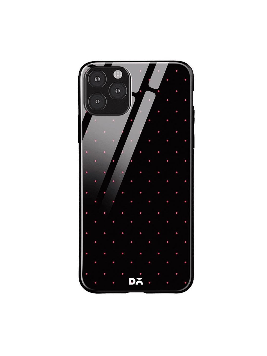

DailyObjects Black & Pink Constellation Dots iPhone 11 Pro Glass Case