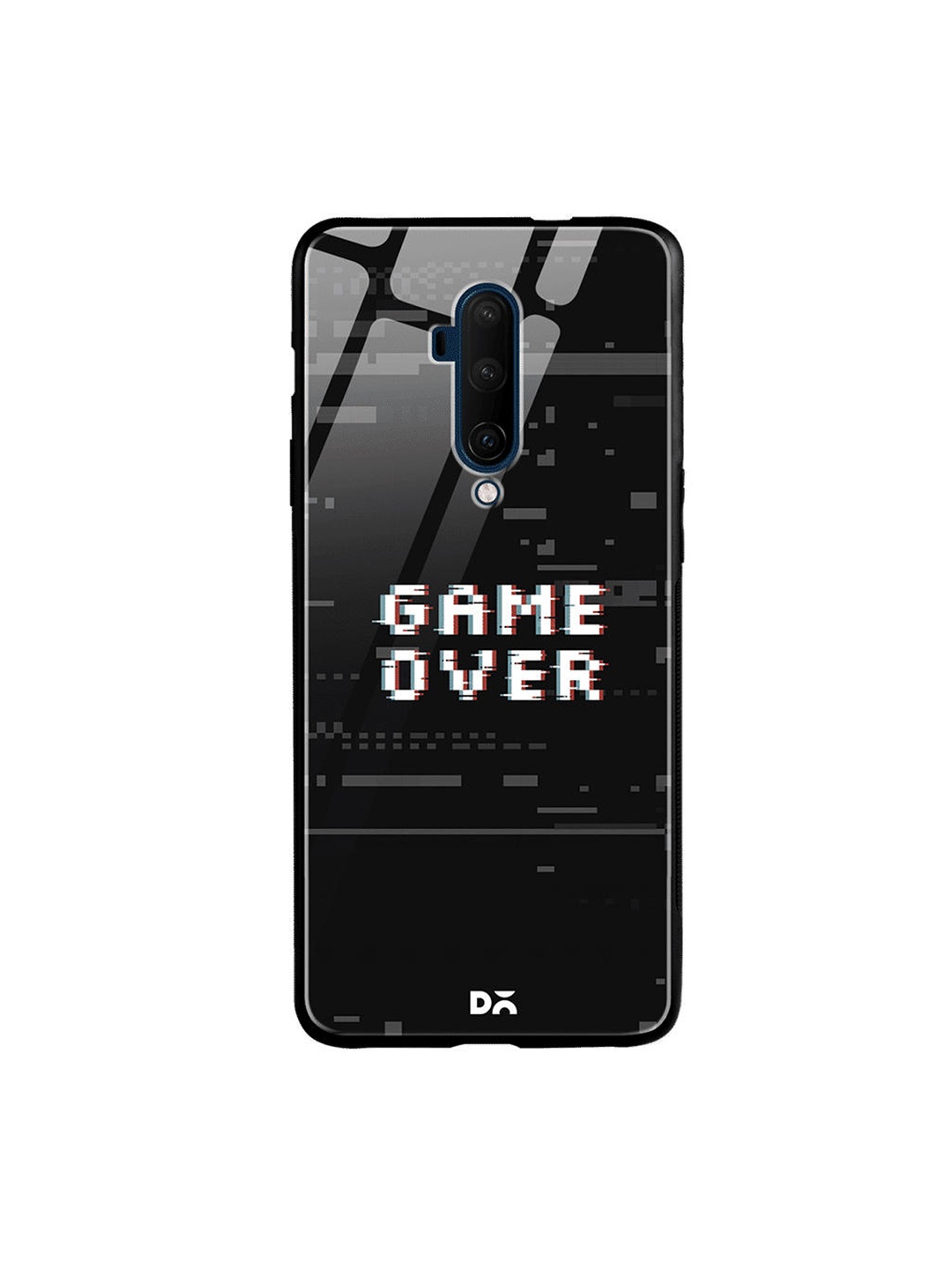 

DailyObjects Black & White Game Over OnePlus 7T Pro Glass Cover