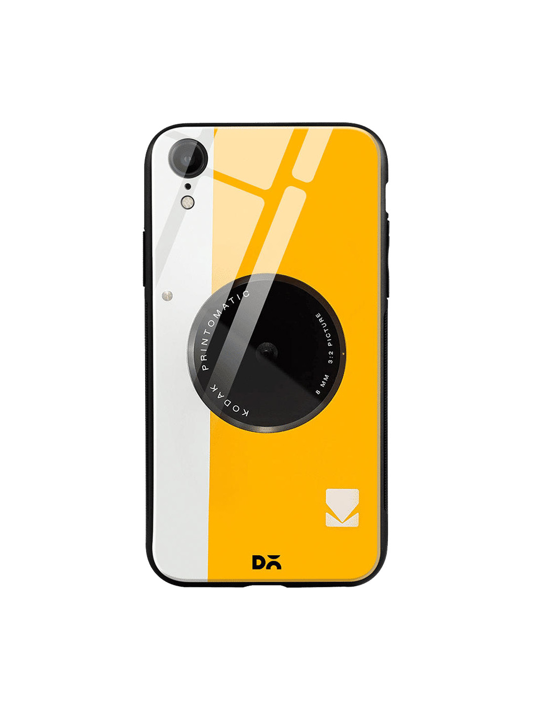 

DailyObjects Yellow & Grey Kodak iPhone XR Glass Case