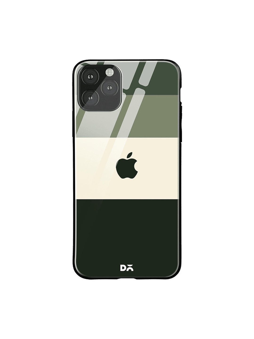 

DailyObjects Green & Beige Quad iPhone 11 Pro Max Glass Case