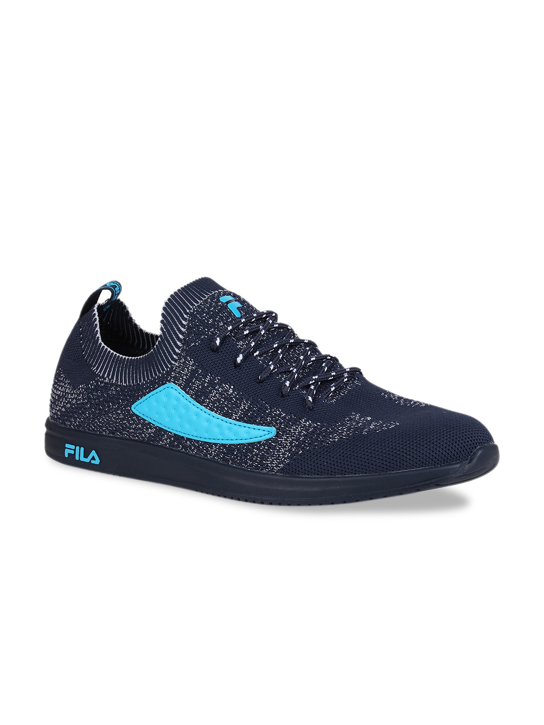 

FILA Men Blue Woven Design Sneakers