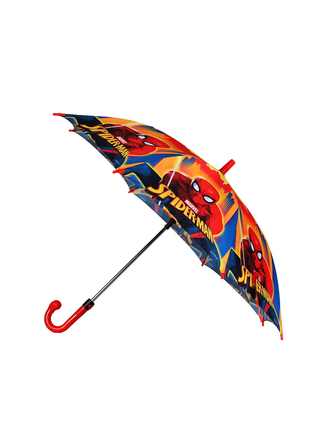 

Johns Unisex Kids Yellow & Red Spiderman Printed Umbrella