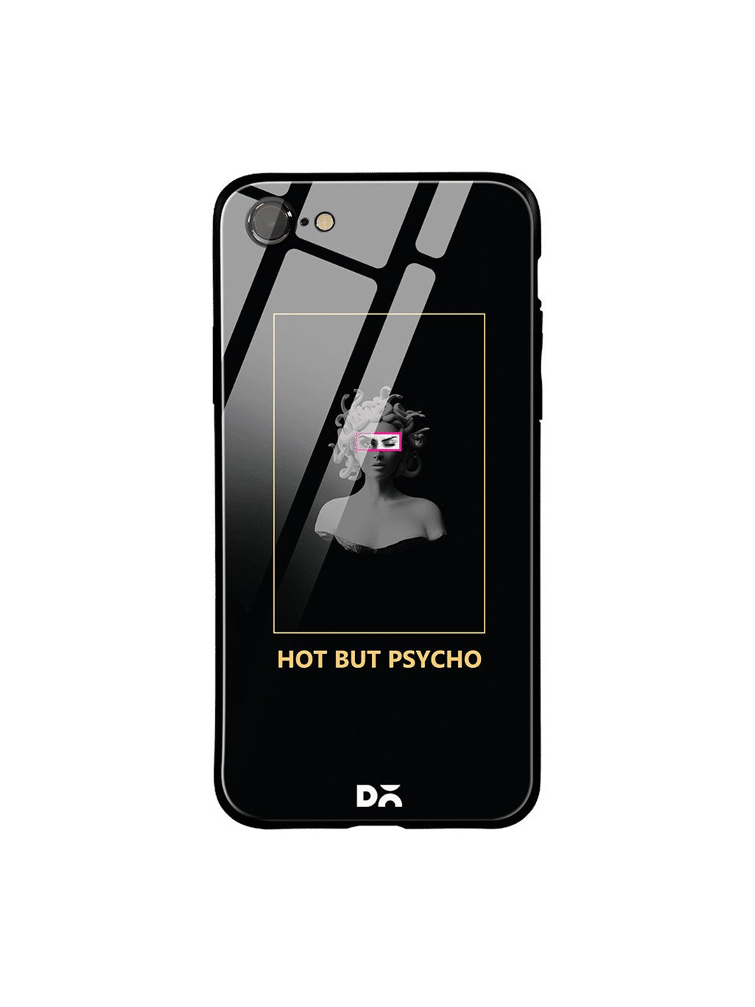 

DailyObjects Black & Grey Hot Psycho iPhone 7 Glass Case