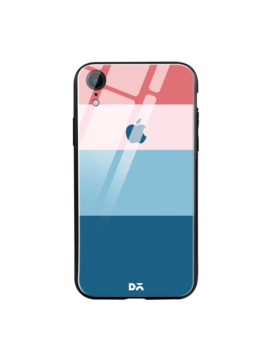 

DailyObjects Blue & Pink Candy Quad iPhone XR Glass Cover