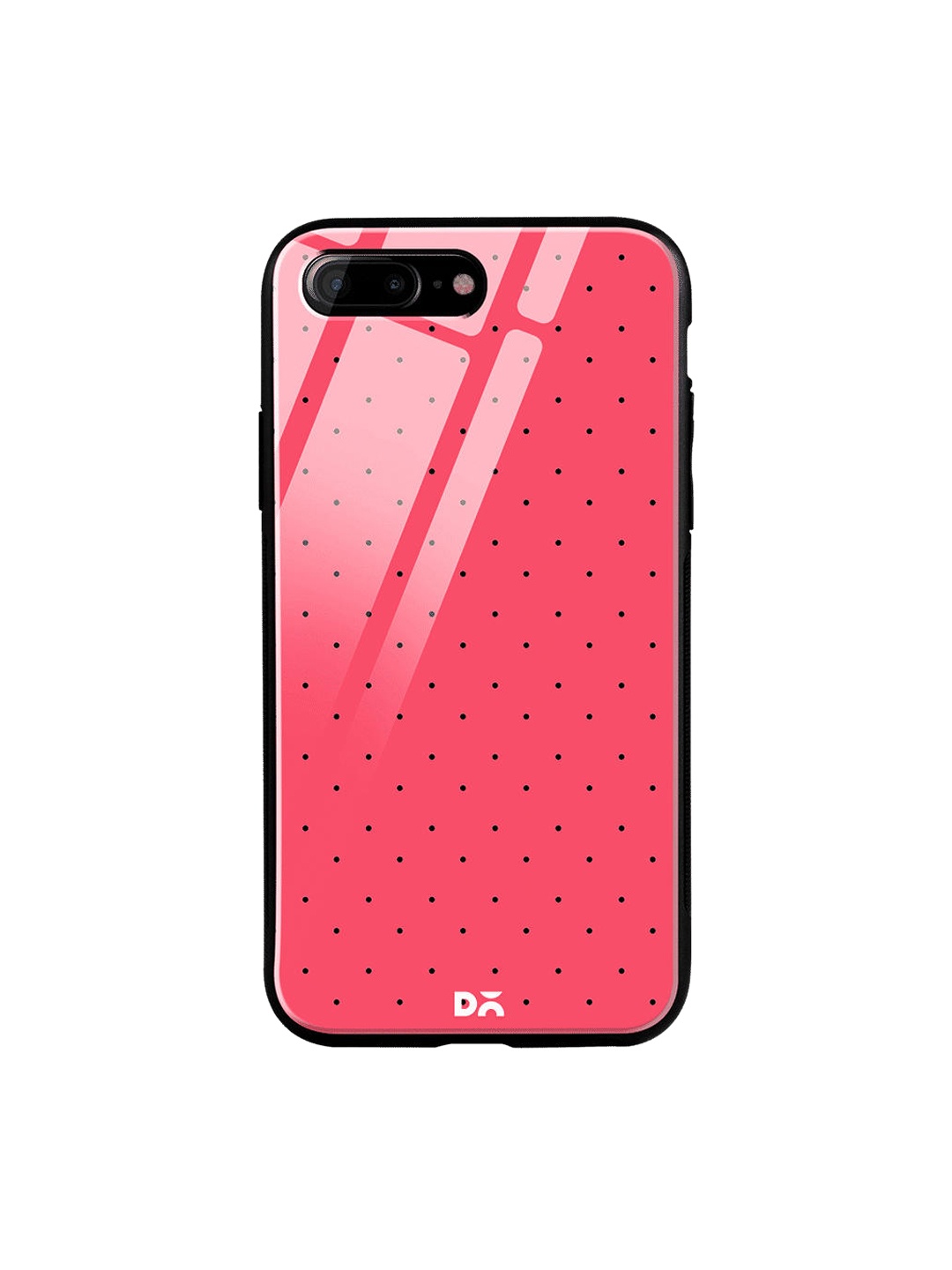 

DailyObjects Pink & Blue Constellation Dots iPhone 8 Plus Glass Cover
