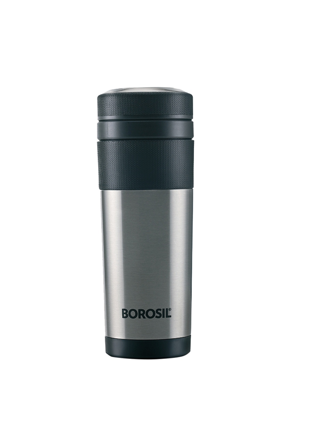 

BOROSIL Hydra Travelsmart Vacuum Insulated Water Bottle 350ml, Silver