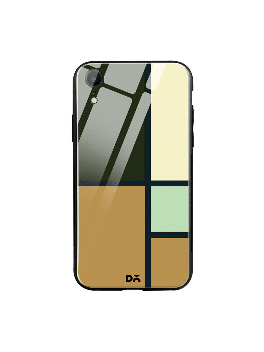 

DailyObjects Green & Brown Window iPhone XR Glass Case