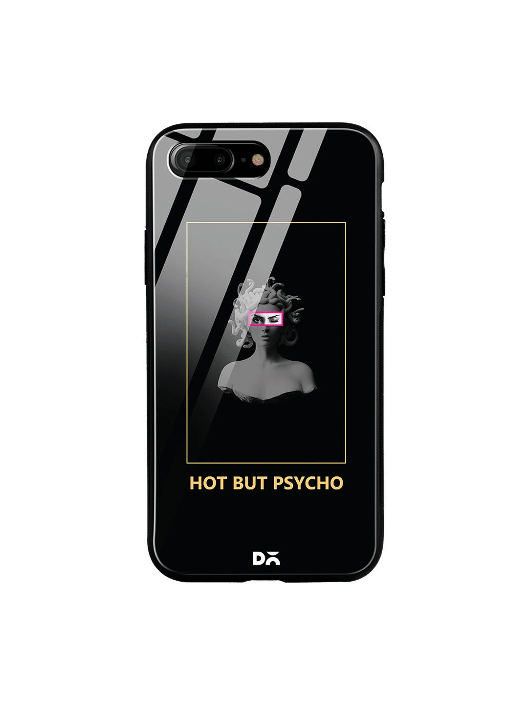 

DailyObjects Black & Grey Hot Psycho iPhone 7 Plus Glass Cover