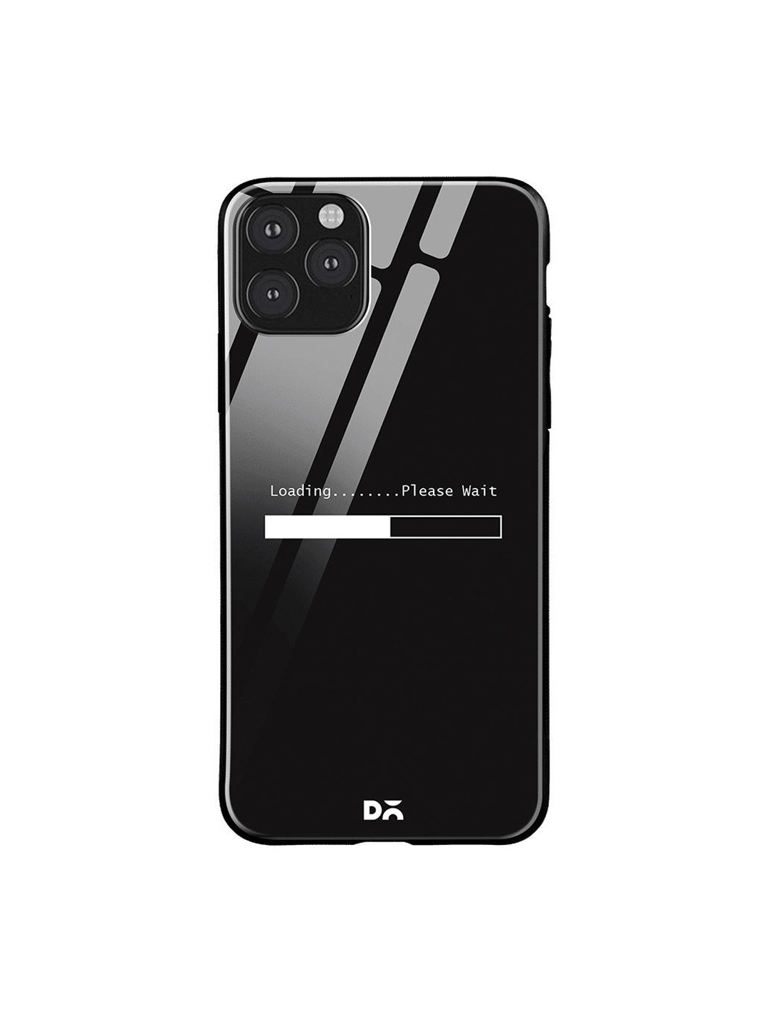 

DailyObjects Black & White Loading Dialog iPhone 11 Pro Glass Case