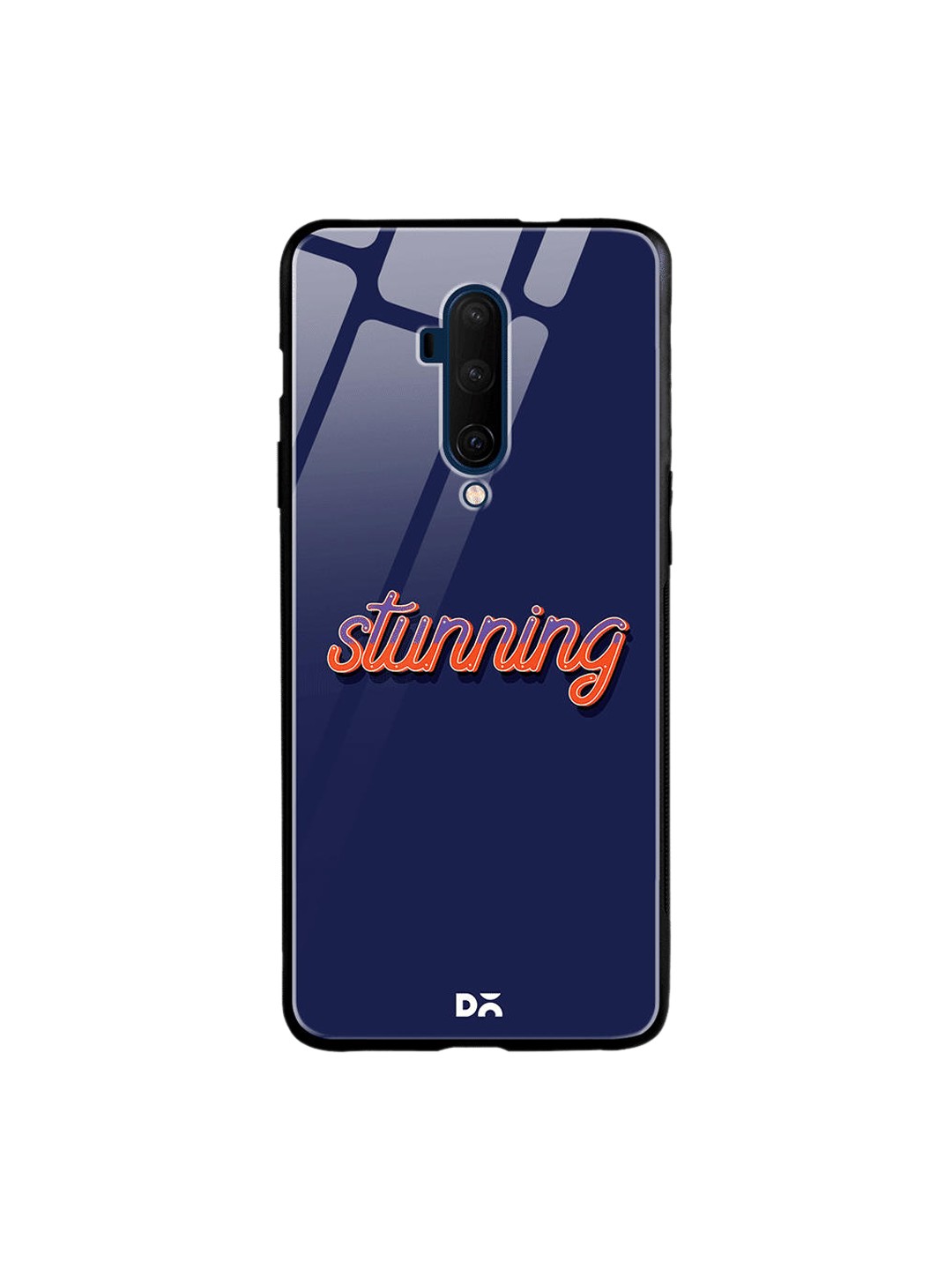 

DailyObjects Blue & Red Stunning OnePlus 7T Pro Glass Case