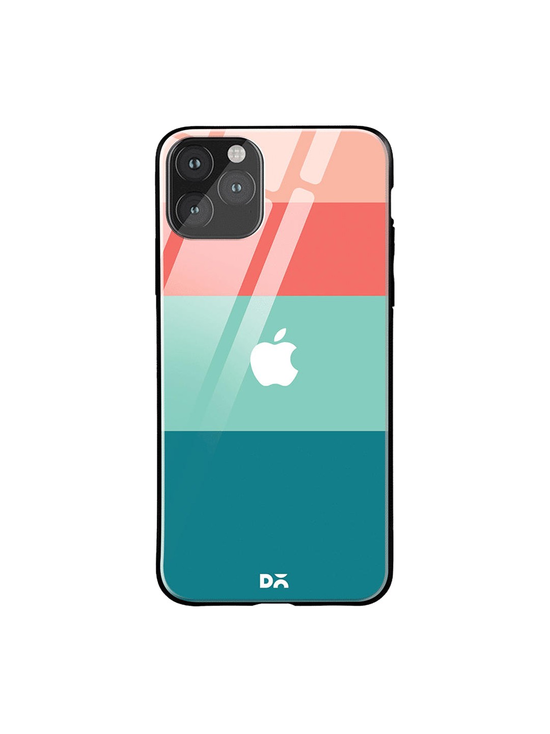 

DailyObjects Teal Green & Pink Sweet Quad iPhone 11 Pro Max Glass Case